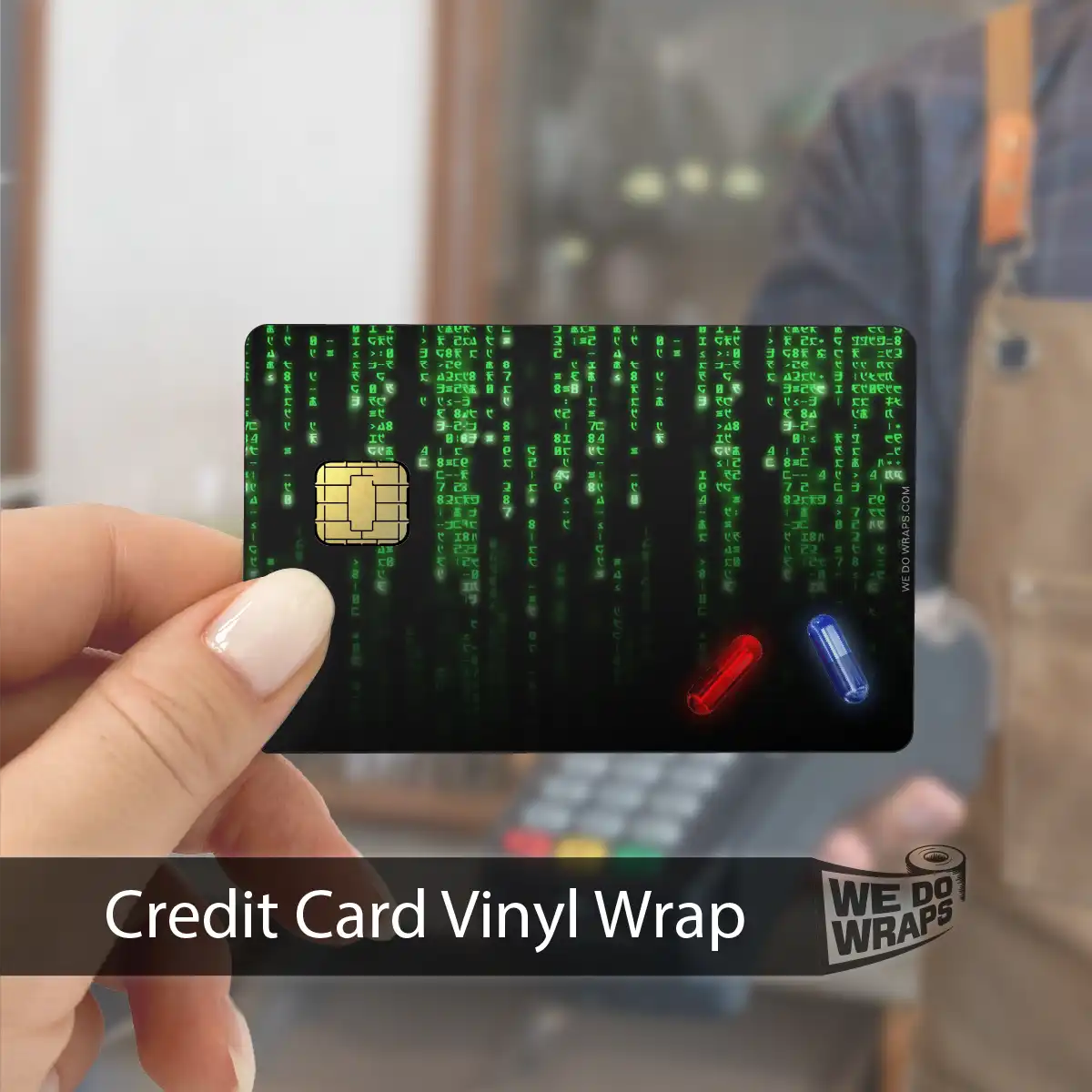 Digital Rain | NFC Key Card Wrap