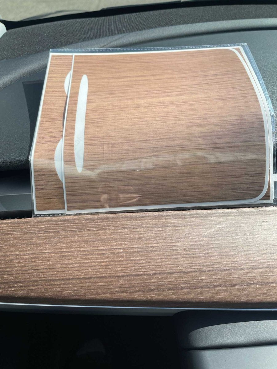 White Ash | Tesla Center Console Wrap Kit | Model Y 2026