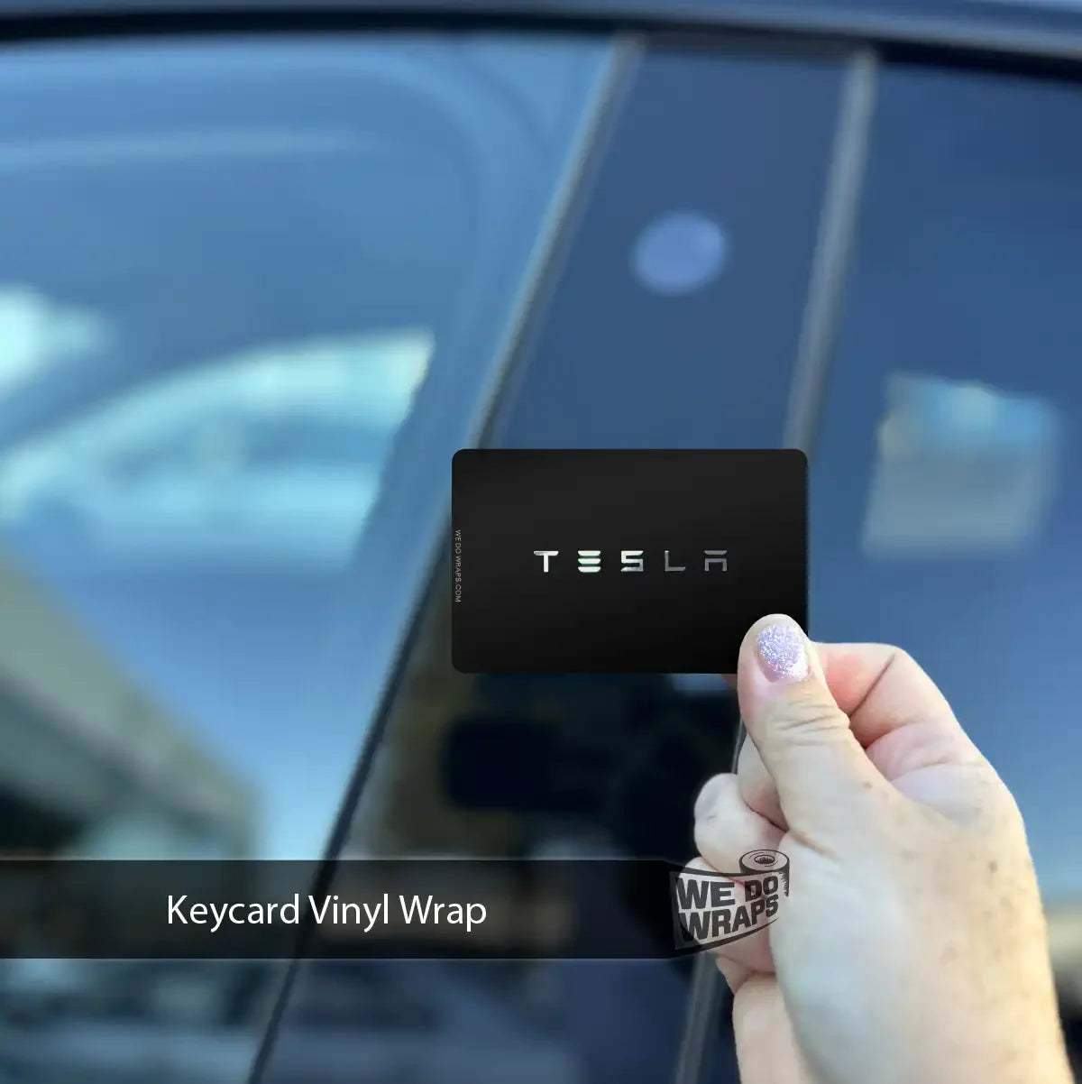 Key Card Protection Film - Satin Clear