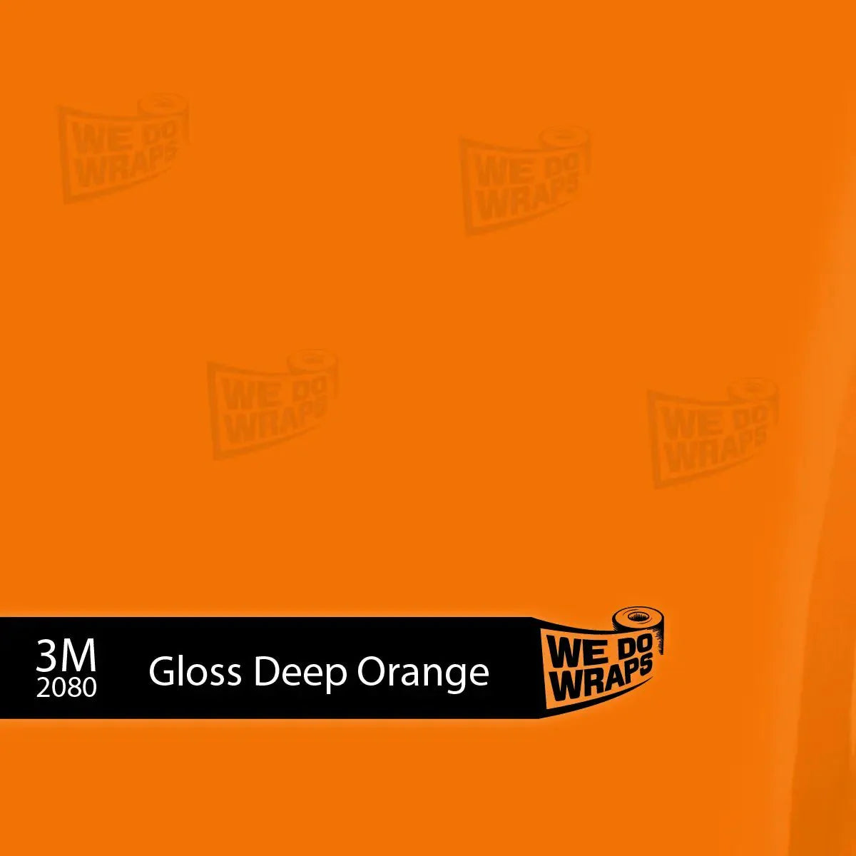 3M Gloss Deep Orange Tesla Charge Port Wrap | Model 3