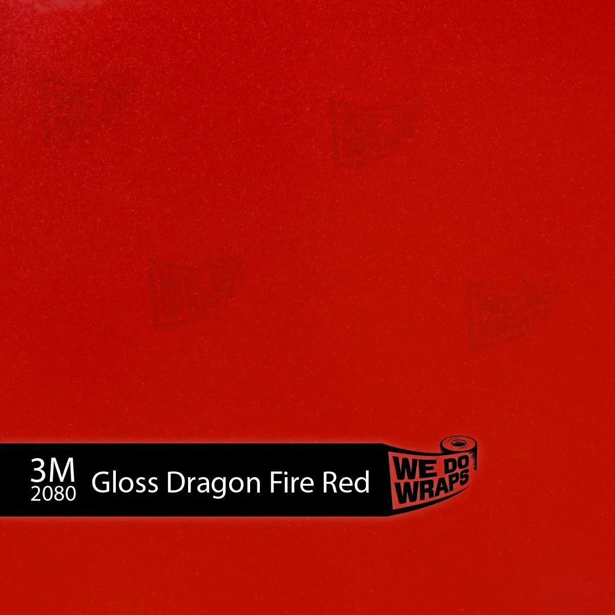 3M Gloss Dragon Fire Red Tesla Charge Port Wrap | Model 3