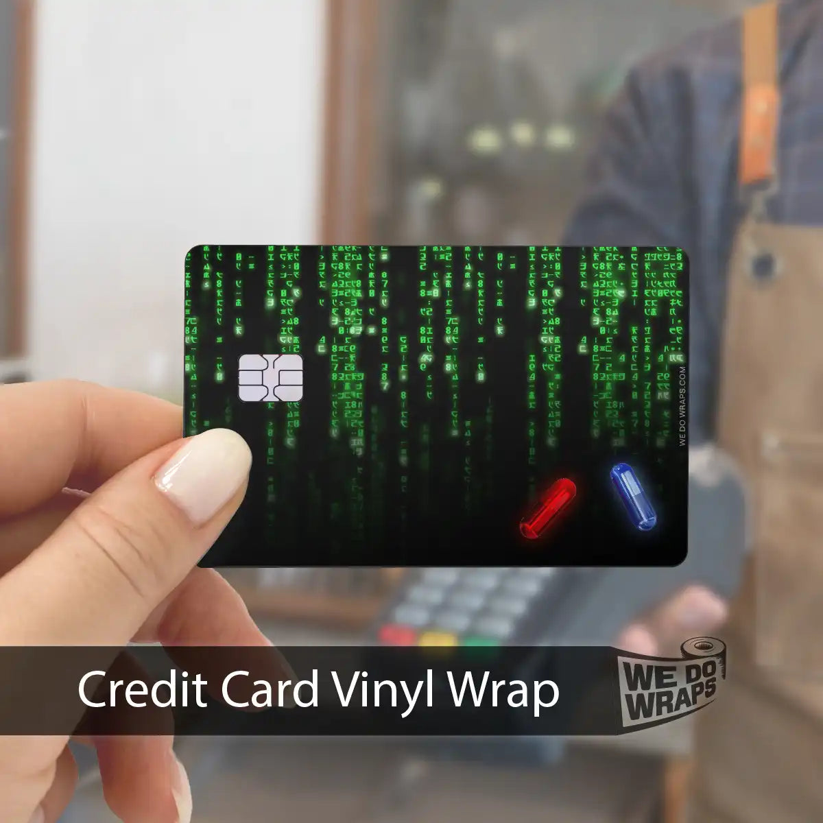 Digital Rain | NFC Key Card Wrap