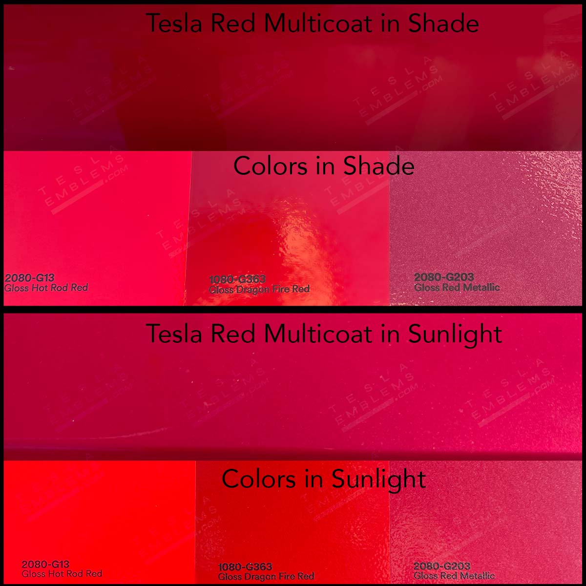 3M Gloss Dragon Fire Red Tesla Charge Port Wrap | Model S