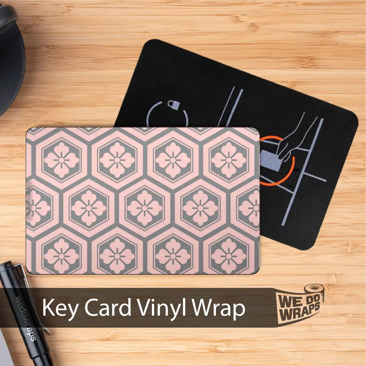 Sakura Hex | NFC Key Card Wrap