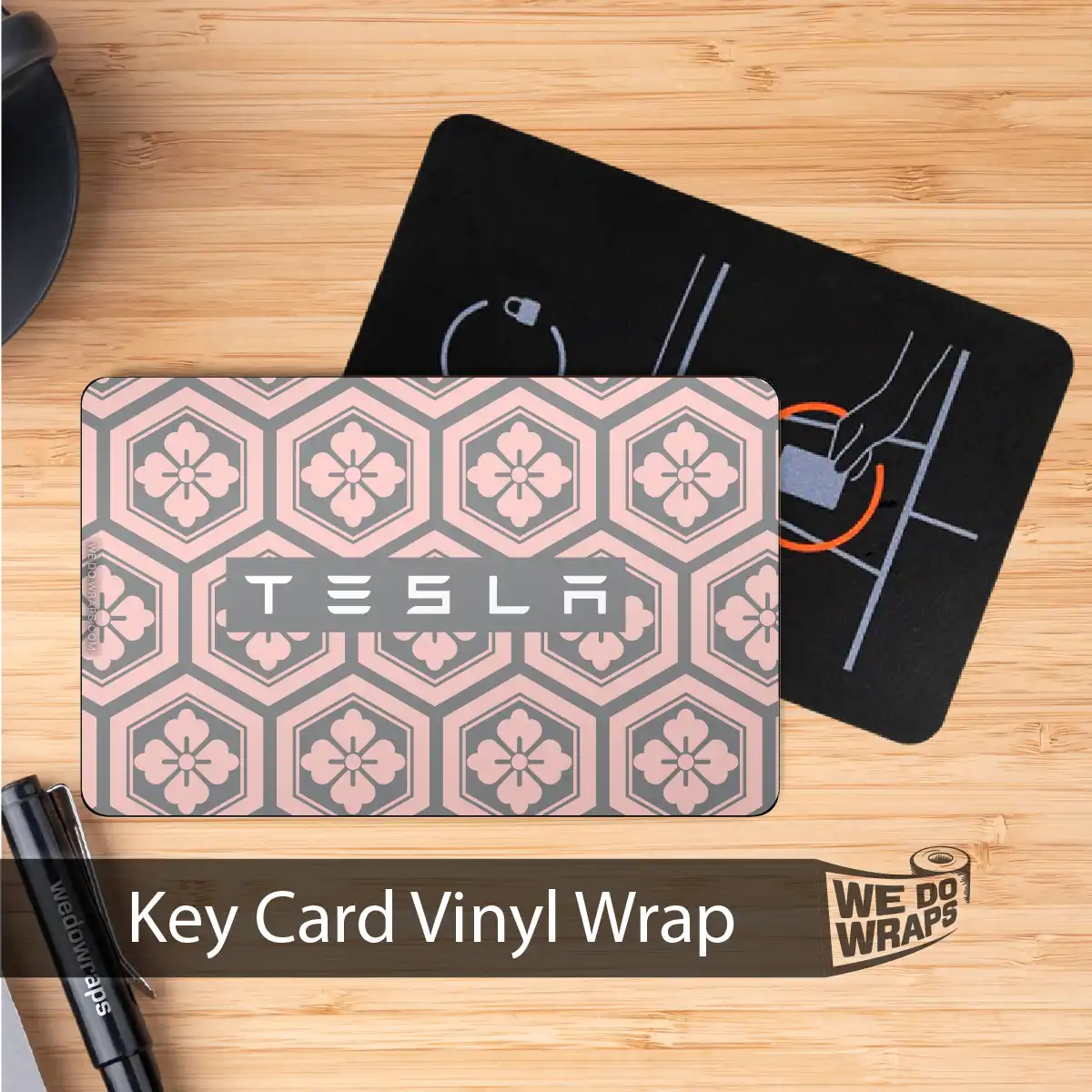 Sakura Hex | NFC Key Card Wrap