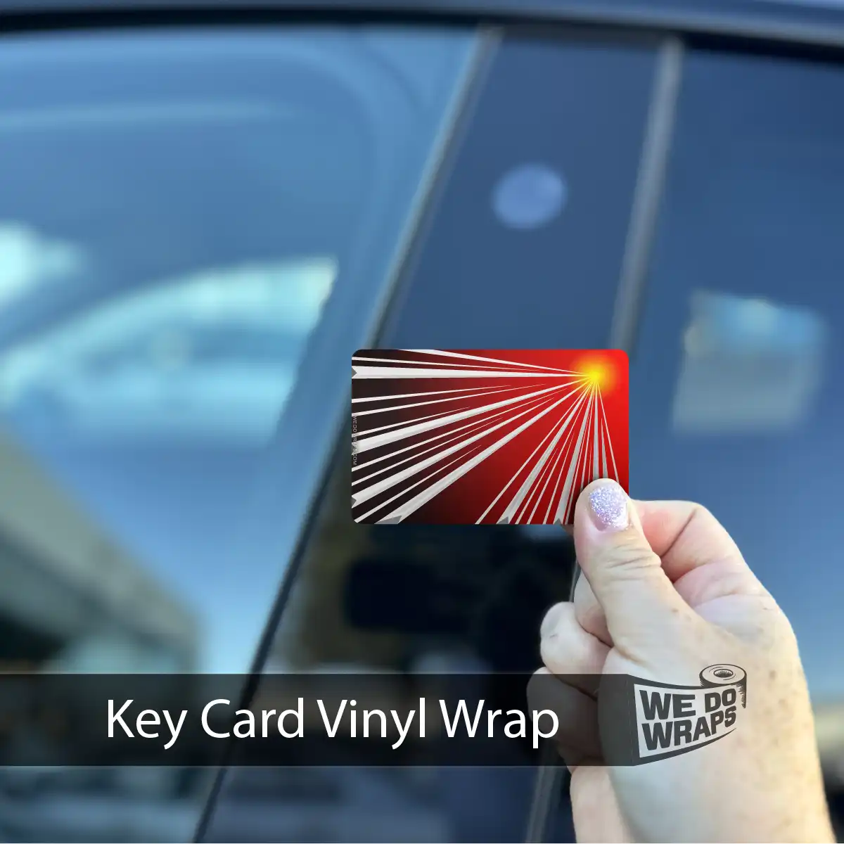 Tesla Launch Performance Mode | NFC Key Card Wrap