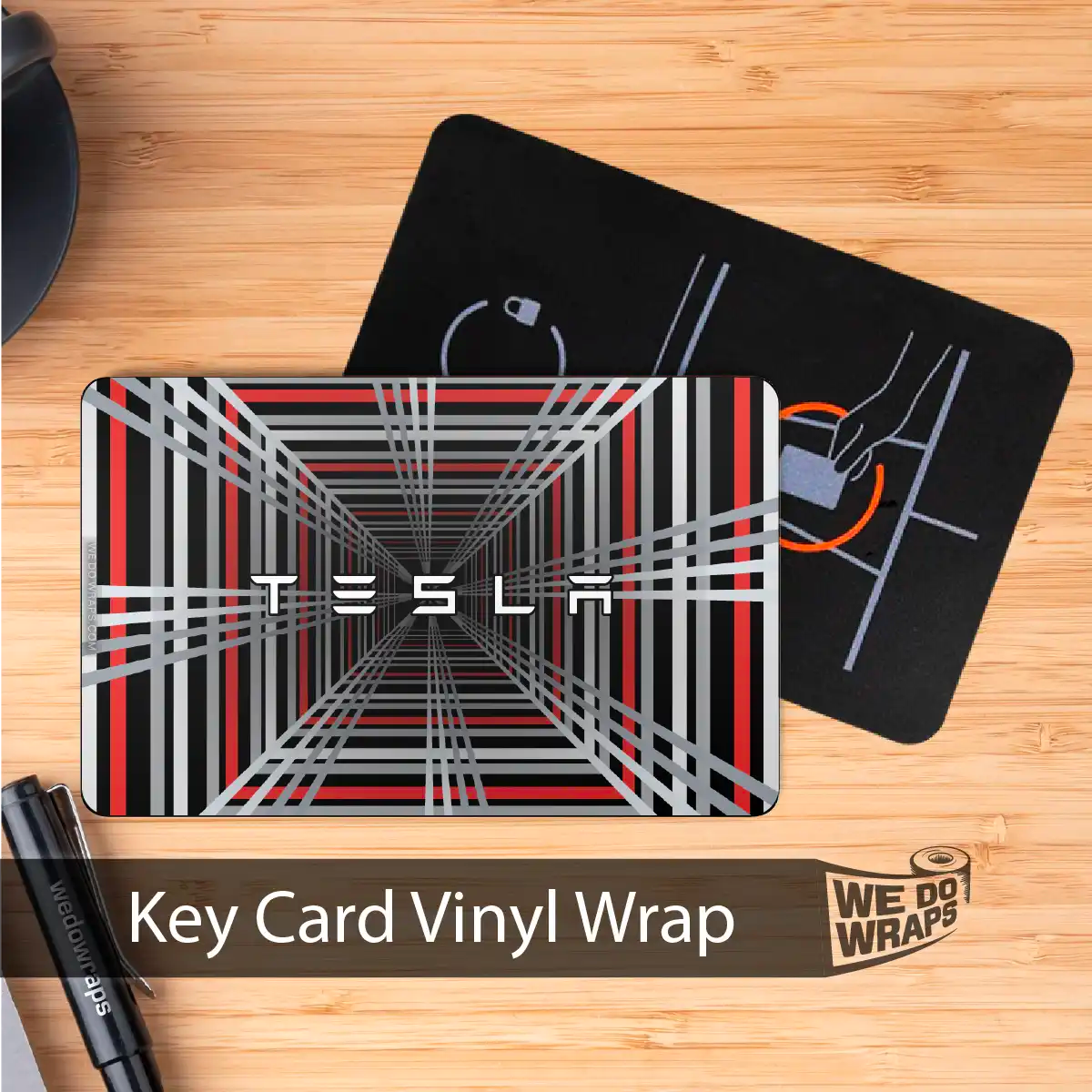 Tesla Plaid Performance Mode | NFC Key Card Wrap