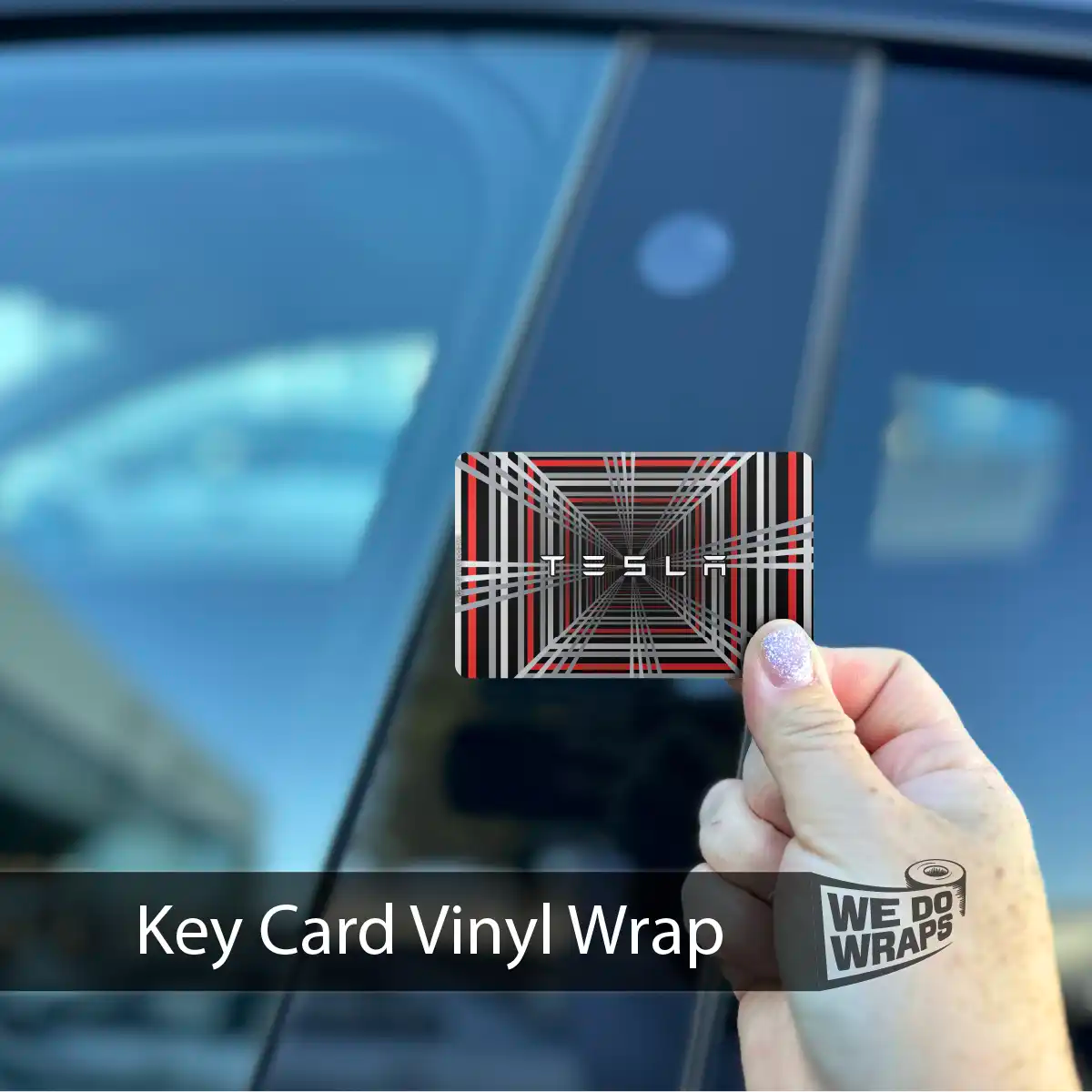 Tesla Plaid Performance Mode | NFC Key Card Wrap