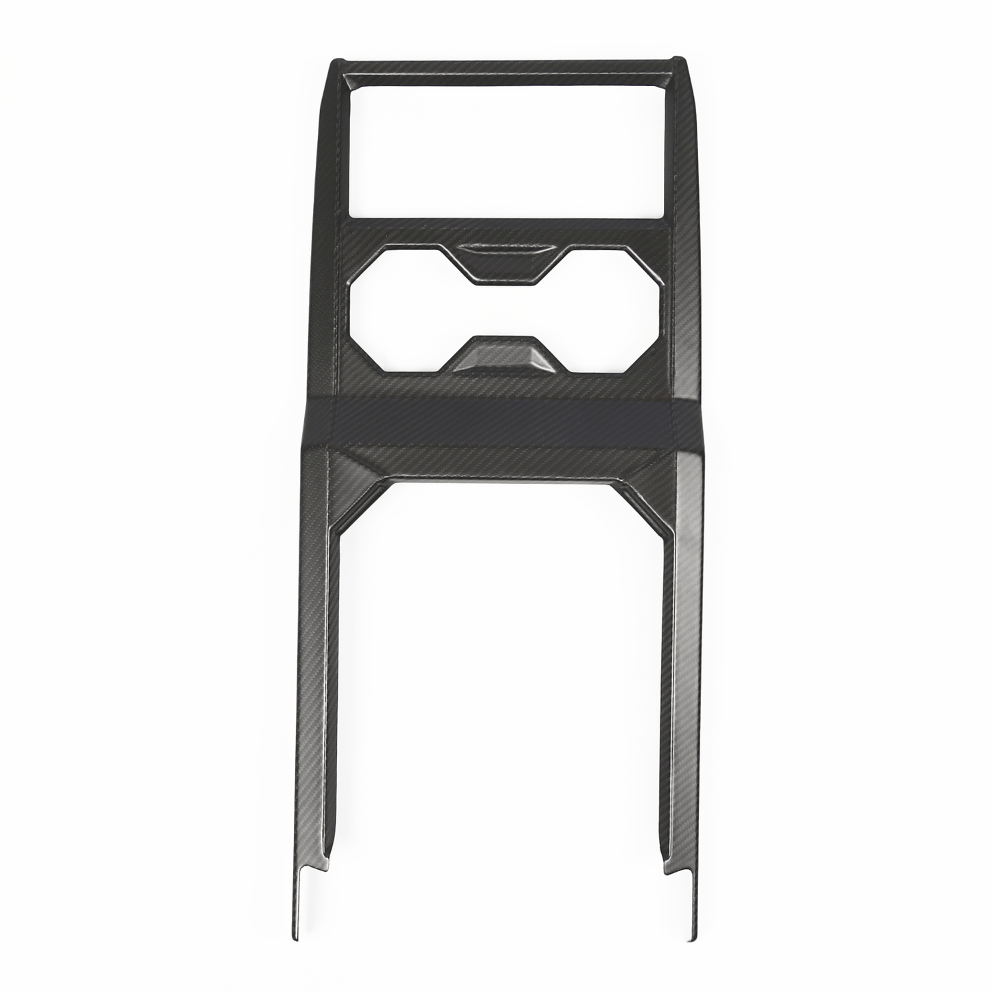 [Real Carbon Fiber] Front Drain Cup Panel For Cybertruck (Glossy/Matte)