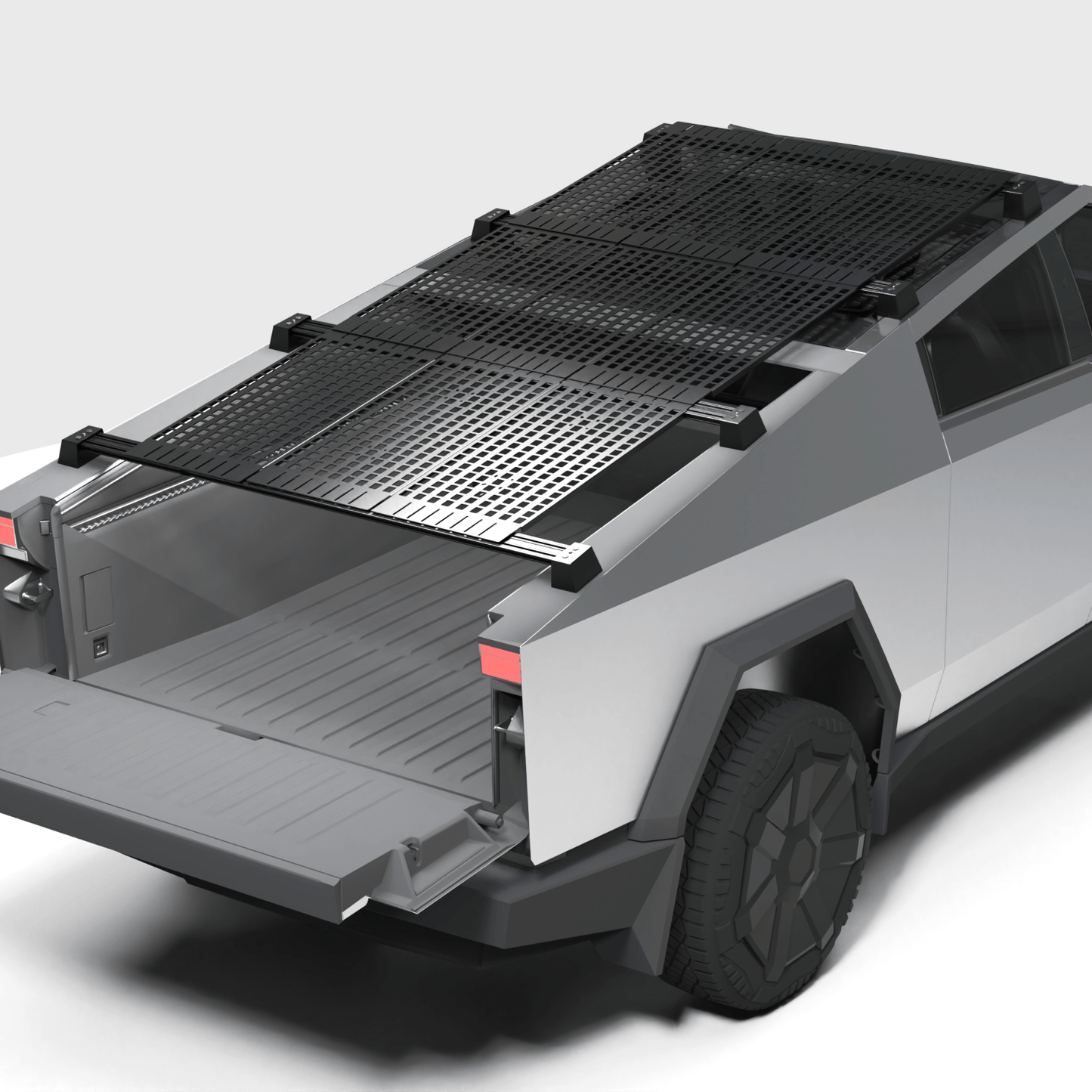 Tesla Cybertruck Adjustable Crossbar Roof Rack Cargo Rack Carrier